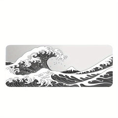 Wave Pattern Extended Gaming Mouse Pad 80x30cm