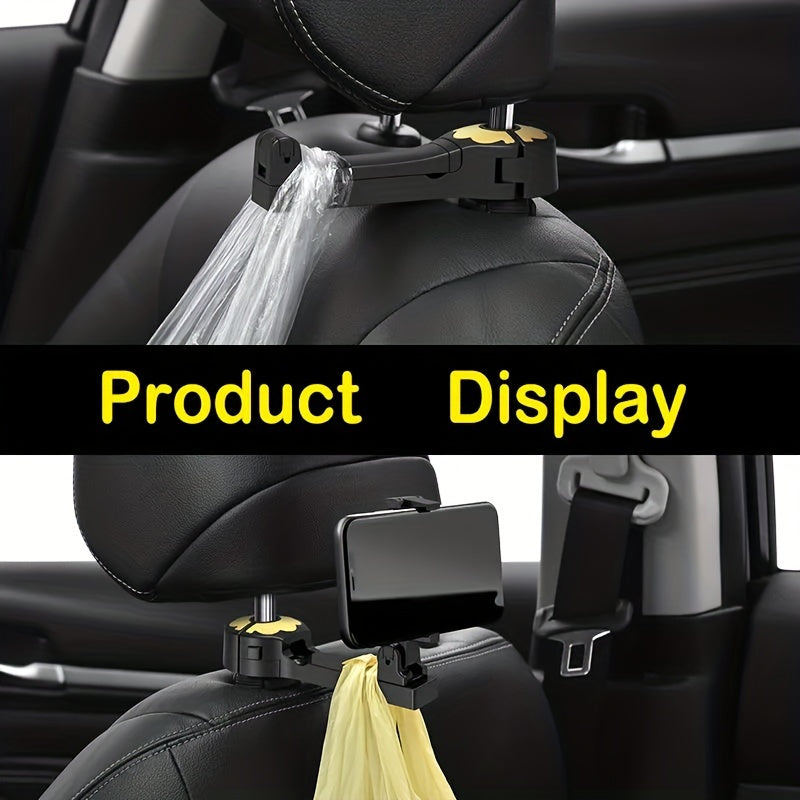 Car Back Seat Phone Holder Hook Storage Lazy Bracket