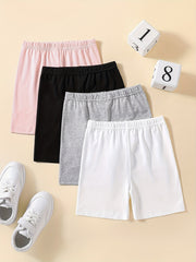 Toddler Girls Elastic Waist Safety Shorts Leggings Under Skirt Dress