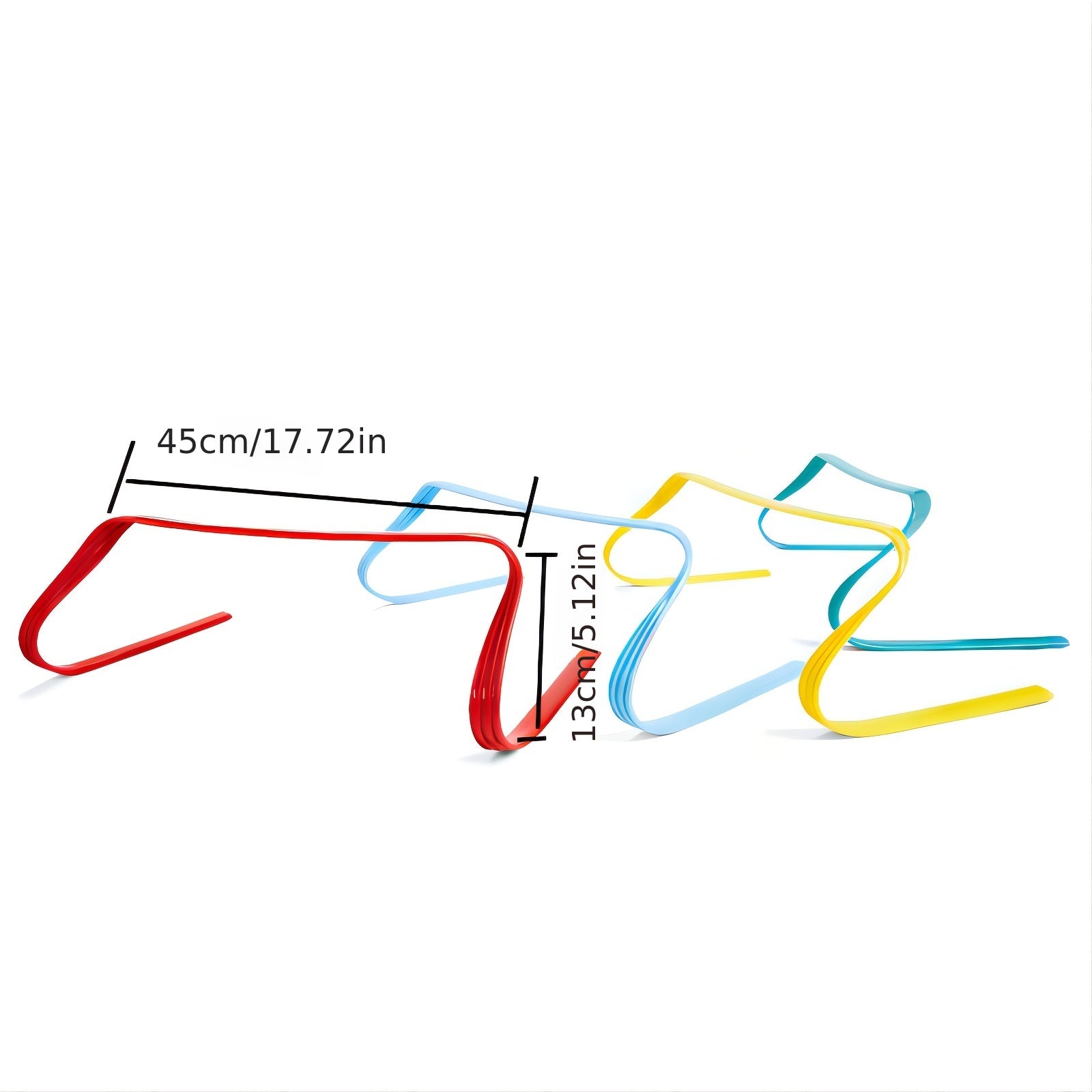 4pcs U Shaped Hurdling Frame For Football Training