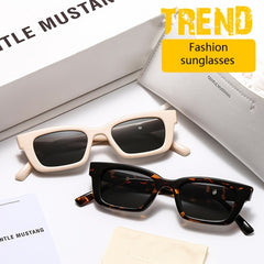 Cat Eye Sunglasses UV400 Vintage Classic Rectangle Sunscreen Glasses