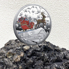 1pc Merry Christmas Collection Coin Gift Coin