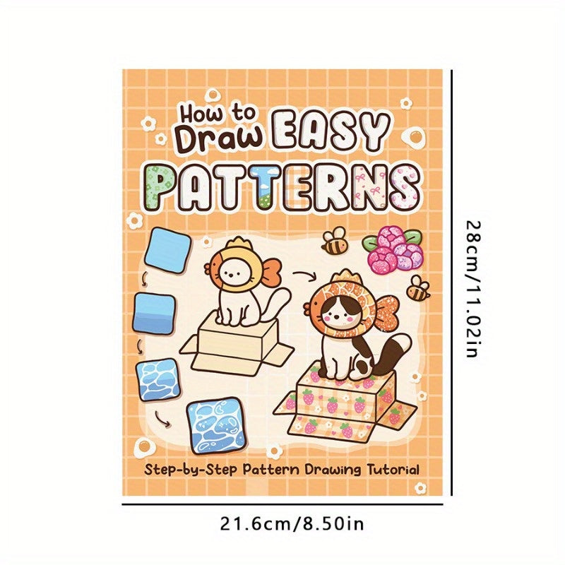 Pattern Coloring Book Floral Designs Clear Lines Perfect Gift for Christmas