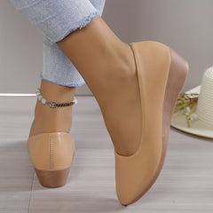 Women's Pointed Toe Soft Sole Slip On Casual Flats