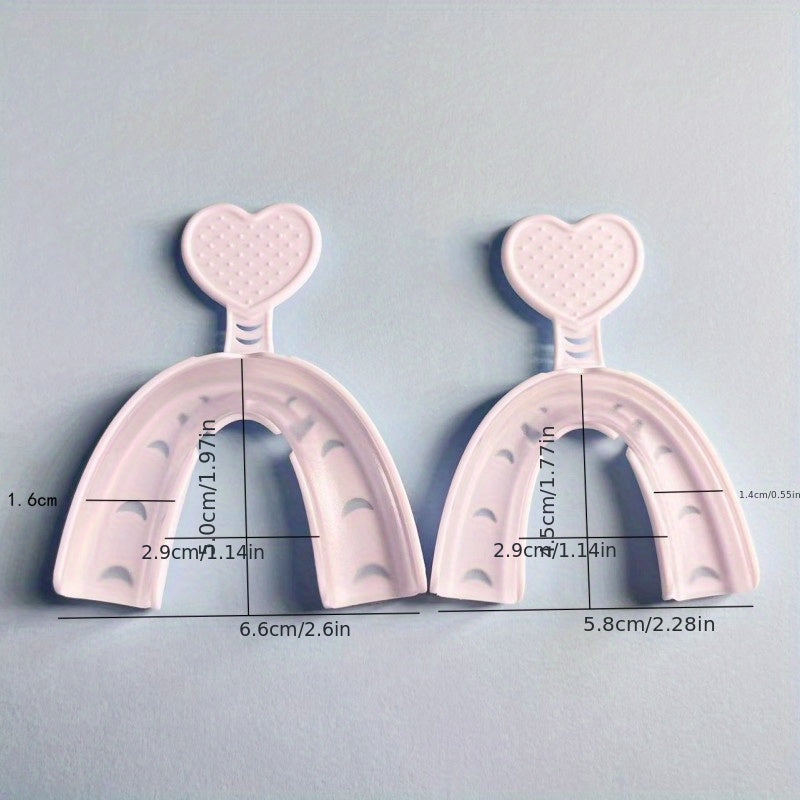 2pcs Molar Mouth Guard & Tray for Night Grinding