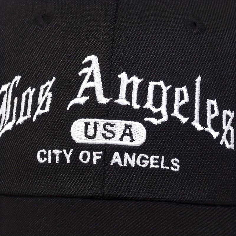 LOS ANGELES Embroidery Baseball Cap Lightweight Adjustable Sun Hat