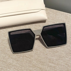 Oversized Square Sunglasses Gradient Glasses Driving UV400