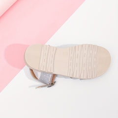 Girl's Solid Sandals Comfy Non Slip Casual Style Shoes