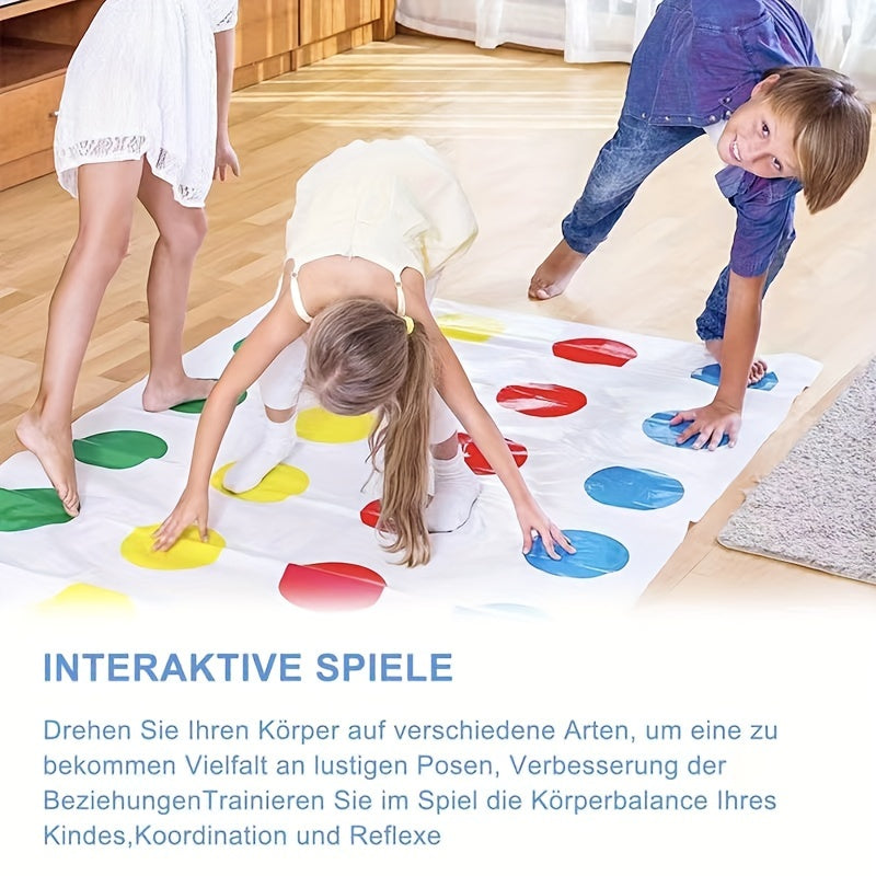 Body Twisting Dance Mat Party Team Building Interactive Toy