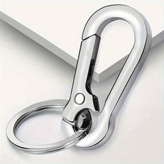 Stainless Steel Key Chain Pendant Metal Key Ring for Men Women