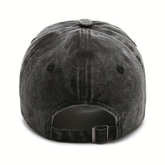 Soft Vintage Smoke Grey Baseball Cap for Men and Women