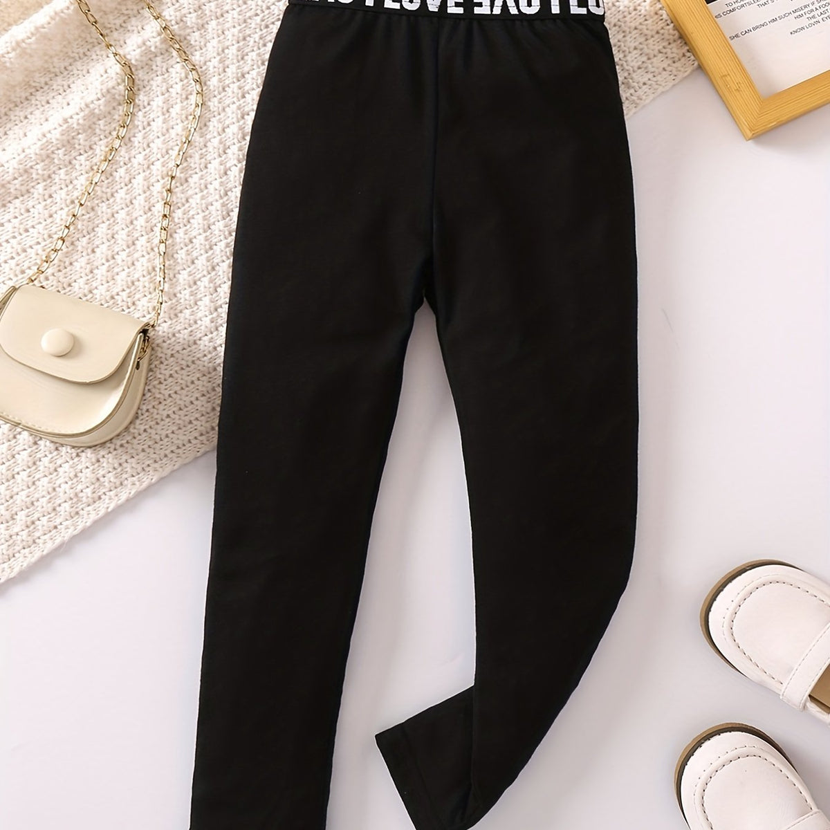 Girls Comfortable Breathable Leggings For Sports Kids