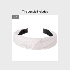 Twist Knotted Headband Solid Hair Hoop Cross Knot Women's Hair Accessories