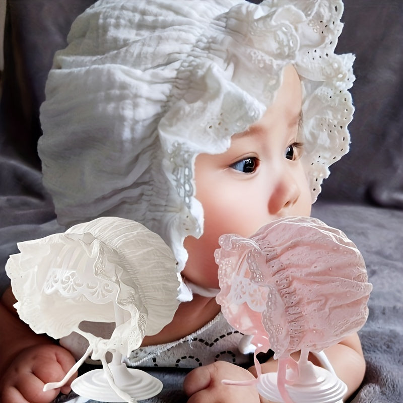 Baby Girl Lace Sun Hat Outdoor Sun Protection
