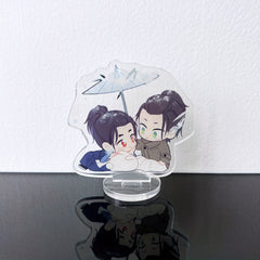 3pcs Idol Souvenir Standing Board Keychain Tabletop Decoration