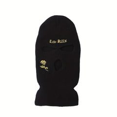 Three Hole Ski Mask Knitted Cap Warm Hat