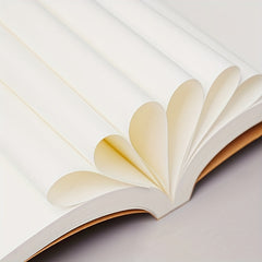 Thick Blank Notebook Retro Notepad Large Painting Drawing Book