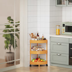 Multi-Tier Storage Rack for Kitchen Corner Shelves