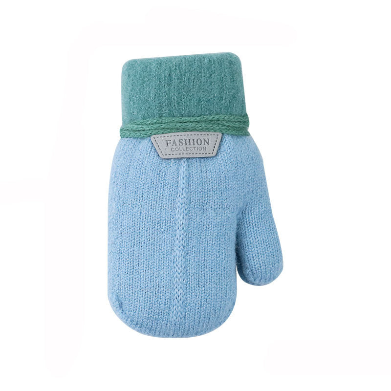 Kids Winter Warm Gloves - Solid Thickened Gloves