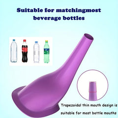 Portable Silicone Women Urinal Outdoor Female Urinal Funnel Stand Up Pee Urinati