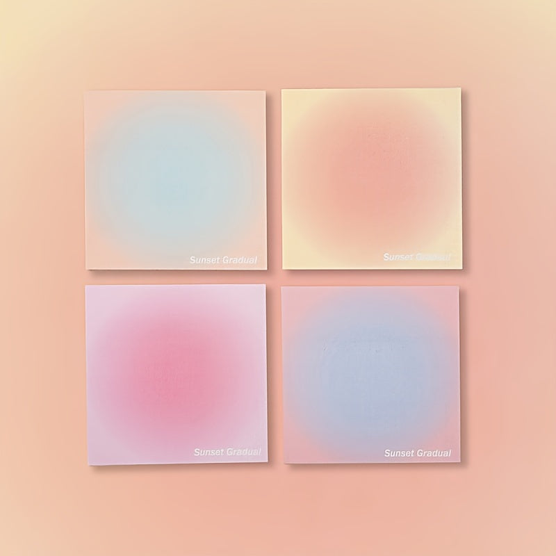 200 Sheets Gradient Sticky Notes Tearable Sticky Note Paper