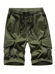 Men's Camo Cargo Shorts for Spring and Summer