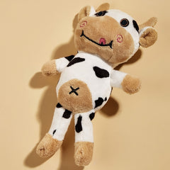 Pet Cow Plush Toy Anxiety Relief Calming Aid for Cats Dogs