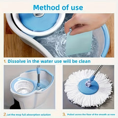 100pcs Floor Cleaning Tablets Brightening & Decontaminating Solution