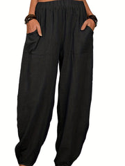 High Waist Baggy Harem Pants Casual Women's Clothing