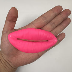 April Fool's Prank Pink Lip Mischief Toy Funny Novelty PVC Weird Adult Party Sur