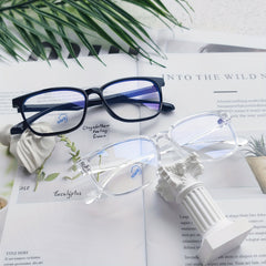 Men's Casual Anti Light Reading Glasses with Pouch & Cloth