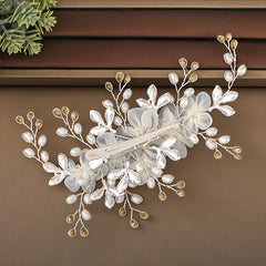 Crystal Bridal Hair Comb Pearl Wedding Hair Comb Bridal Comb