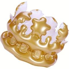1 Pc Inflatable Crown Birthday Party Hat