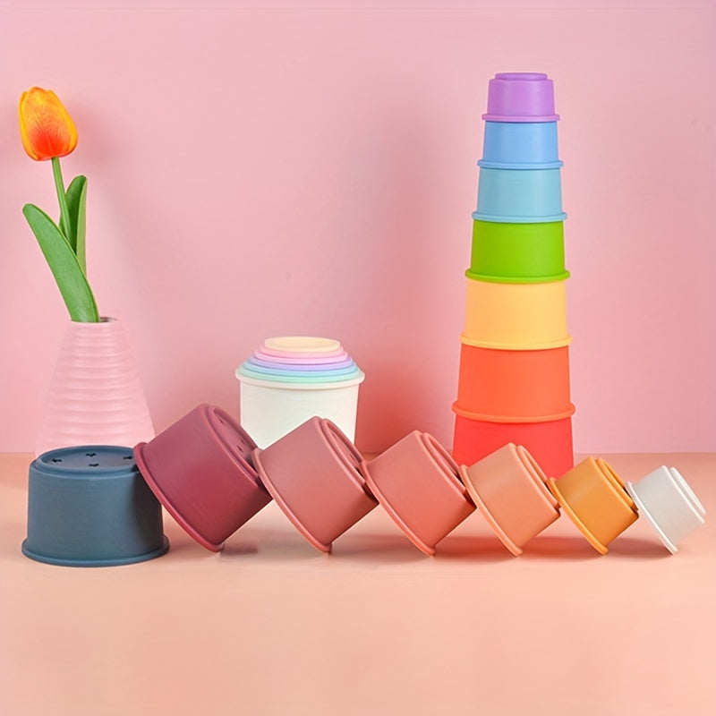 Silicone Sensory Water Cups Set - Educational Toy for Kids