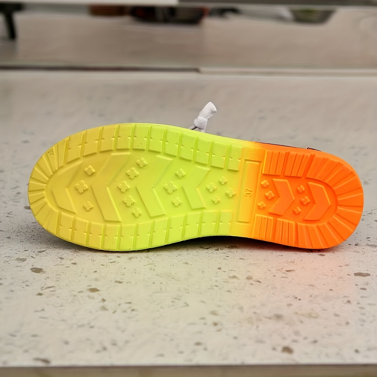 Colorful Pumpkin Pattern Halloween Canvas Shoes