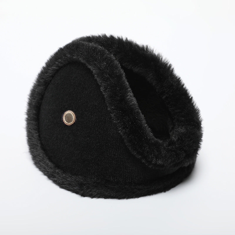 Men's Winter Earmuffs with Velvet Lining for Cold Weather