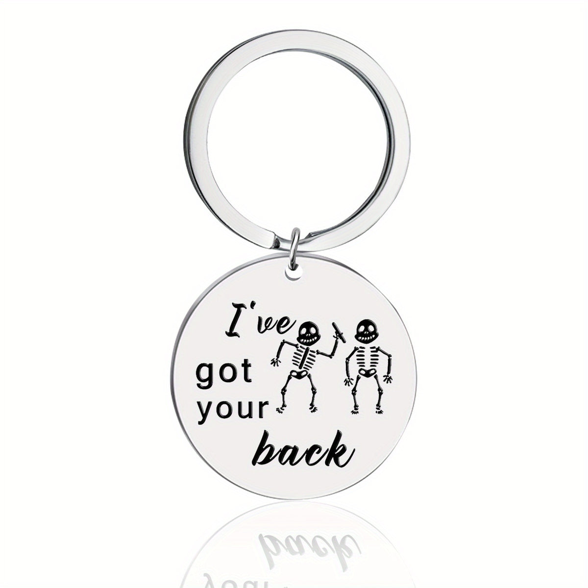 Funny Metal Key Ring Purse Bag Backpack Car Key Charm Friends Gift