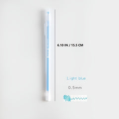 12-Color Gel Pens Set Fine Point 0.5mm for Office School
