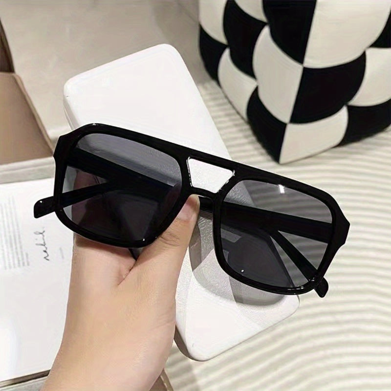 Men's Classic Business Sunglasses Square Outdoor Cycling Fishing Glasses