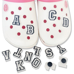 26pcs Alphabet Shoe Charms Decorations Party Favors Birthday Holiday