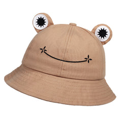 Cartoon Frog Bucket Hat Unisex Women's Hat Year Presents Christmas Gift For Her