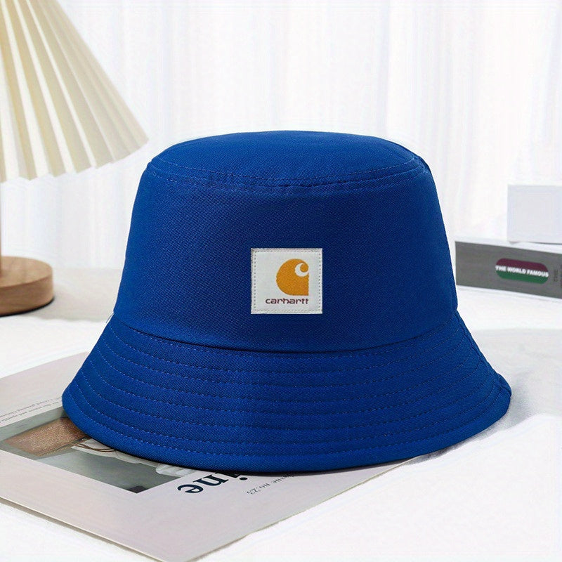 Solid Patch Sun Hat UV Protection Hip Hop Travel Beach Hats