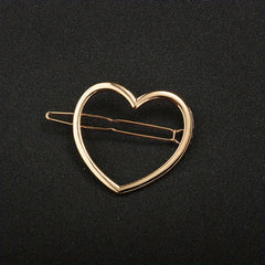 Heart Hair Clip For Side Hair Bangs Braids Girls Accessories