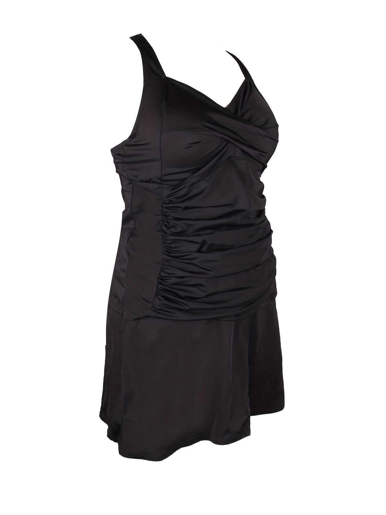  Twist Front Tankini & Shorts Set