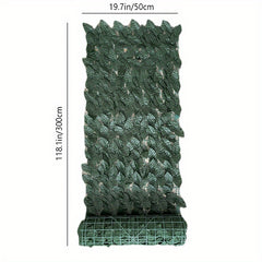 Artificial Ivy Privacy Fence - Decorative Outdoor Garden Wall Fence