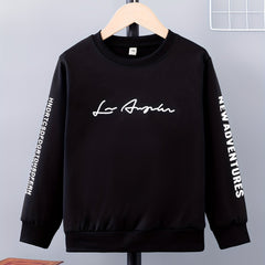 LOS ANGELES Boys Crew Neck Pullover Sweatshirt