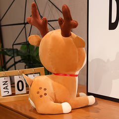 Christmas Deer Doll Plush Pillow Home Decoration