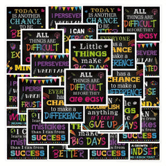 10pcs Inspirational Quotes Stickers for Laptop Skateboard Phone Case Guitar