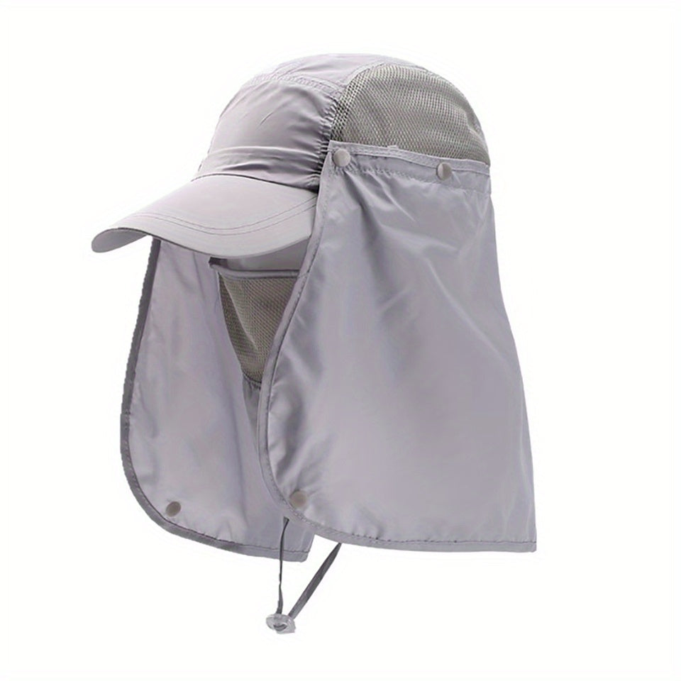 1pc Unisex Sun Protection Baseball Cap for Fishing
