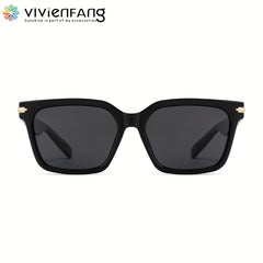 VIVIENFANG Men's Polarized Sunglasses UV Protection Flexible Temples Packaging